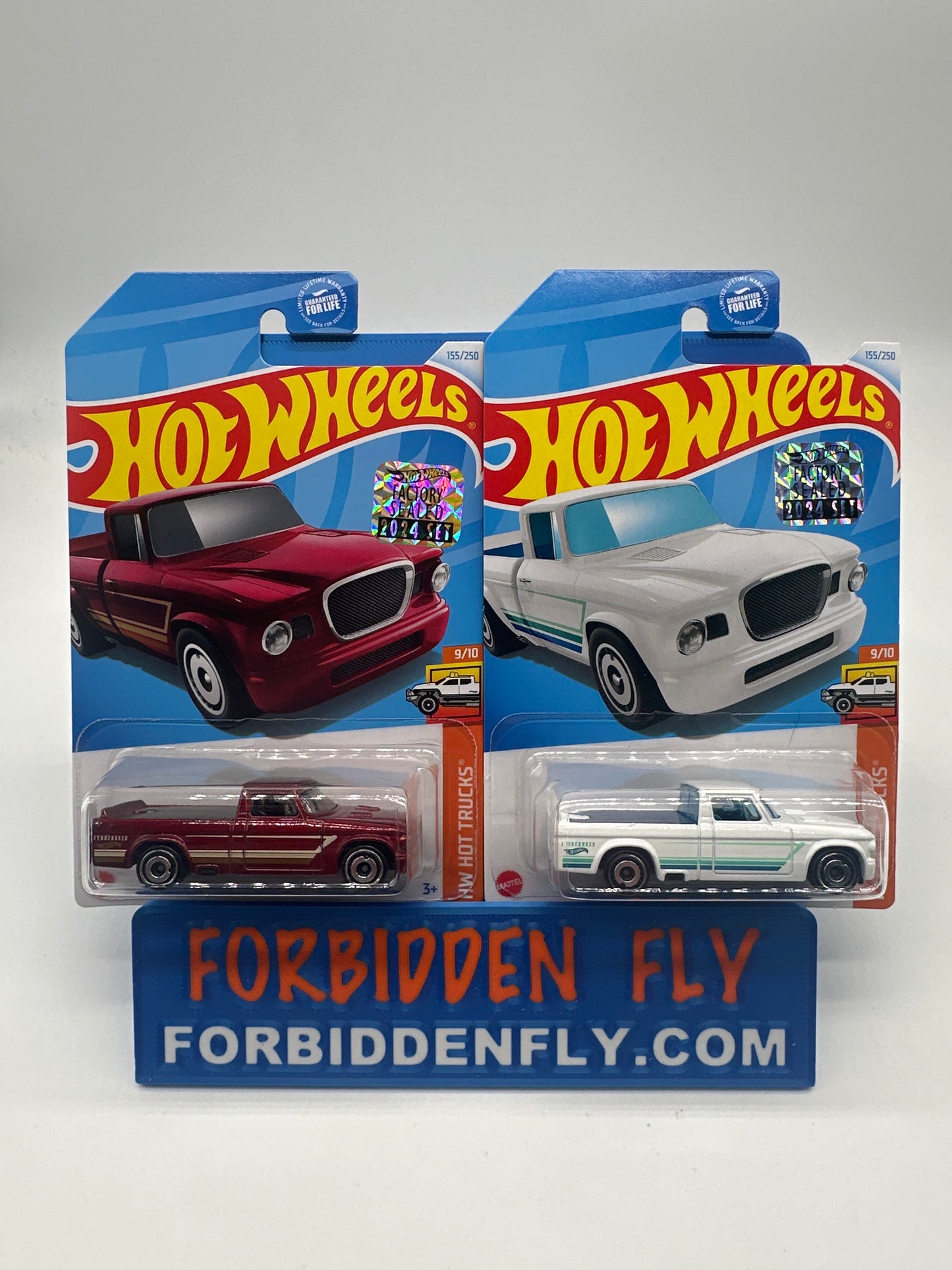 Hot Wheels Mainline - Factory Stickered 2024 - ‘63 Studebaker Champ - Lot Of 2