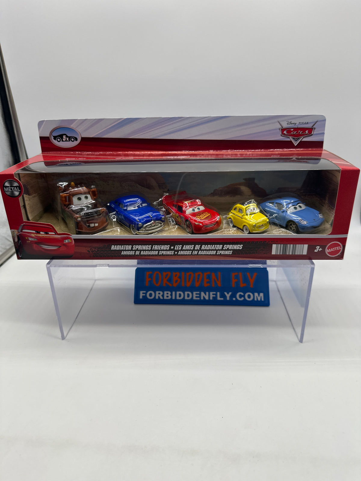 Disney Pixar Cars Movie - Metal Logo - Radiator Springs Friends 5 Car Multipack Set