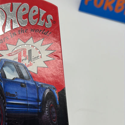 Hot Wheels RLC Red Line Club - 2018 Release - Blue ‘17 Ford F-150 Raptor