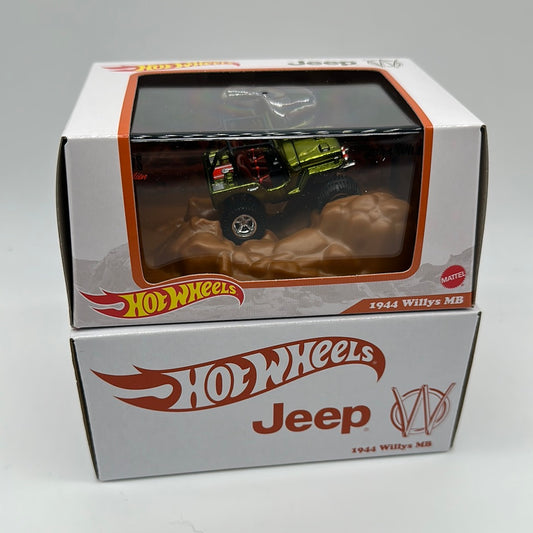 Hot Wheels RLC Red Line Club - 2021 Release - 1944 Willy’s Jeep - Green