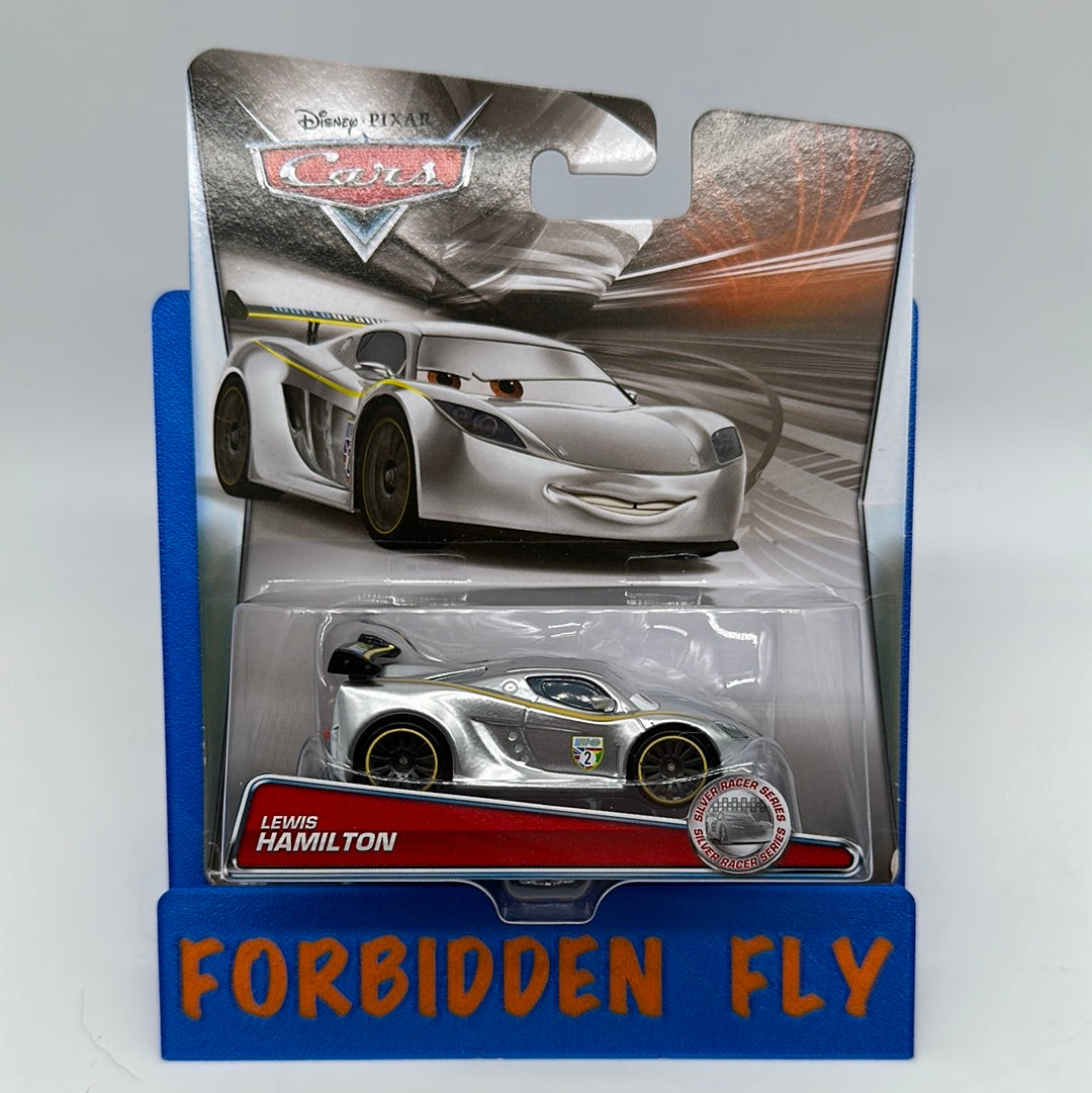 Disney Pixar Cars Movie - Silver Racer Series - Lewis Hamilton