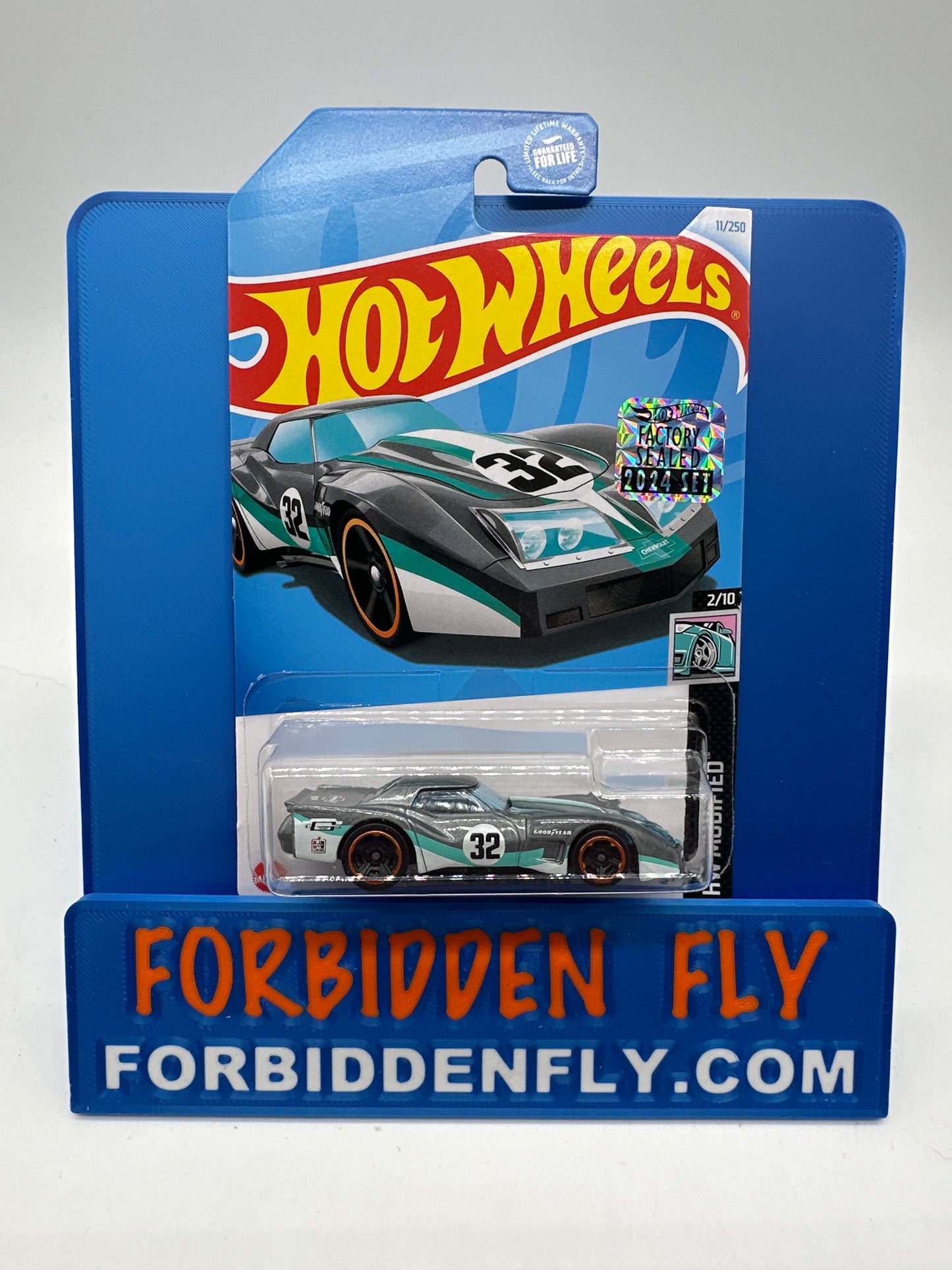 Hot Wheels Mainline - Factory Stickered 2024 - ‘76 Greenwood Corvette - Lot Of 2
