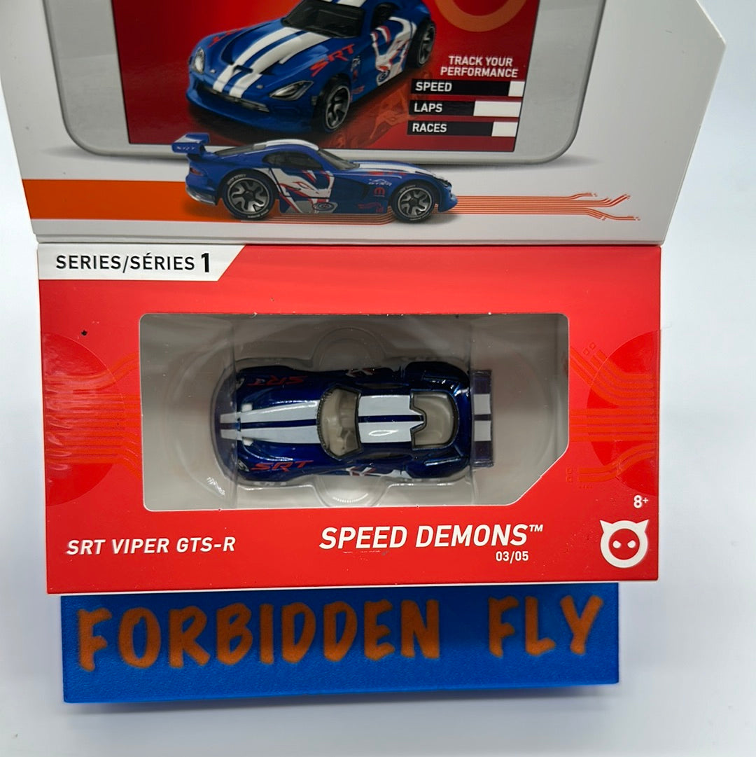 Hot Wheels Boxed Series 1 ID Car - Speed Demons - SRT Viper GTS-R - Blue