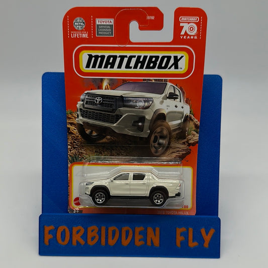 Matchbox Mainline - 70 Years #94/100 - White 2018 Toyota Hilux