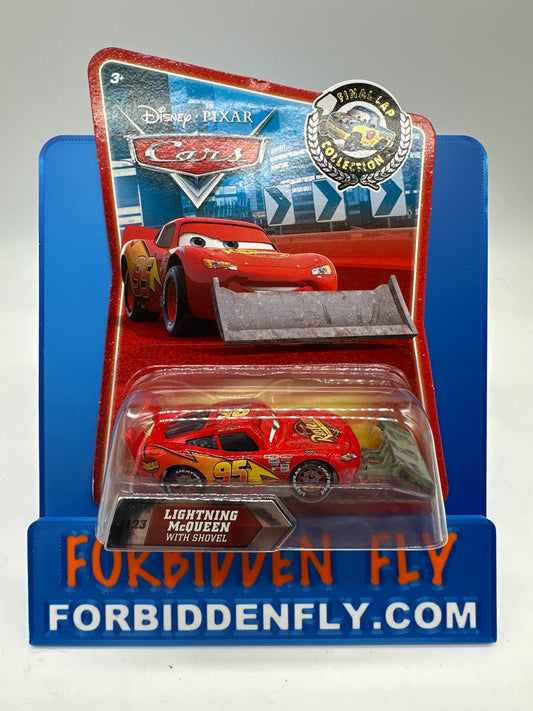 Disney Pixar Cars Movie - Final Lap Collection Series - Lightning McQueen with Shovel
