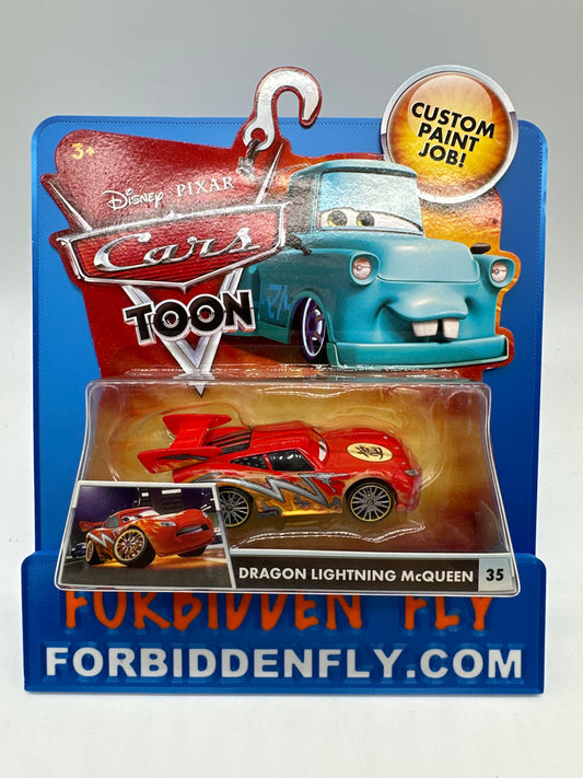 Disney Pixar Cars Movie - Cars Toon Series - Dragon Lightning McQueen