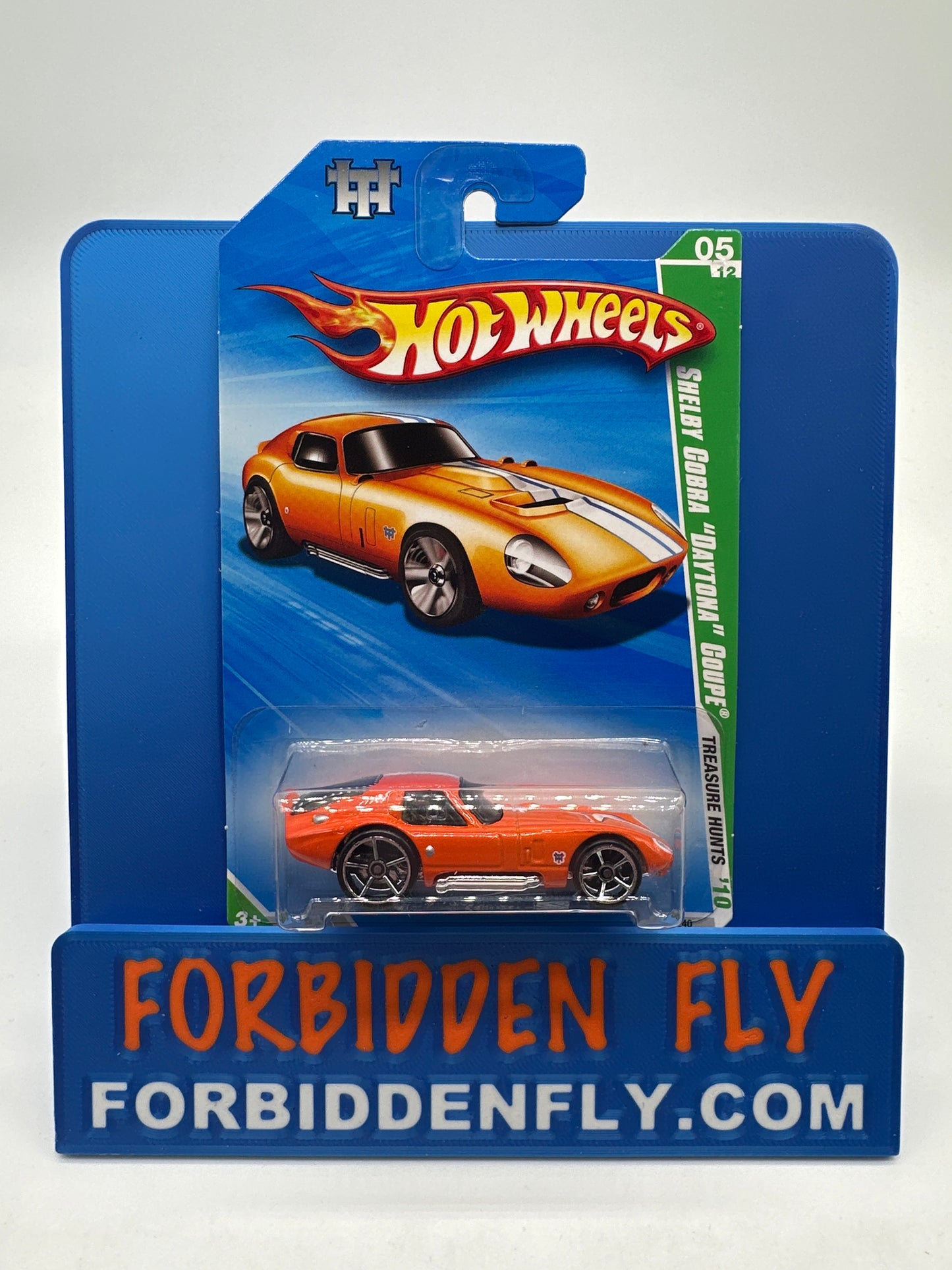 Hot Wheels 2010 Regular Treasure Hunt - Shelby Cobra Daytona Coupe