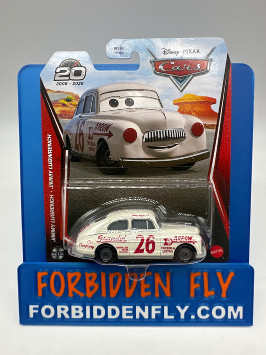 Disney Pixar Cars Movie - 20 Year Anniversary Release - Jimmy Lugrench (Thomasville Racer #26)