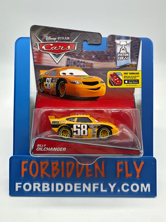 Disney Pixar Cars Movie - Piston Cup Series - Billy Oilchanger (Octane Gain #58)