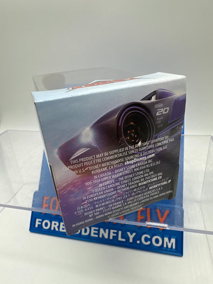 Disney Pixar Cars Movie - Disney Store Parks 1:43 Exclusive “Pull ‘n’ Race” Pullback Racing Action - Hot Rod Smokey