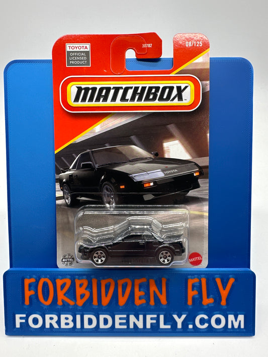 Matchbox - 2025 Mainline #08/125 - 1984 Toyota MR2 - Black