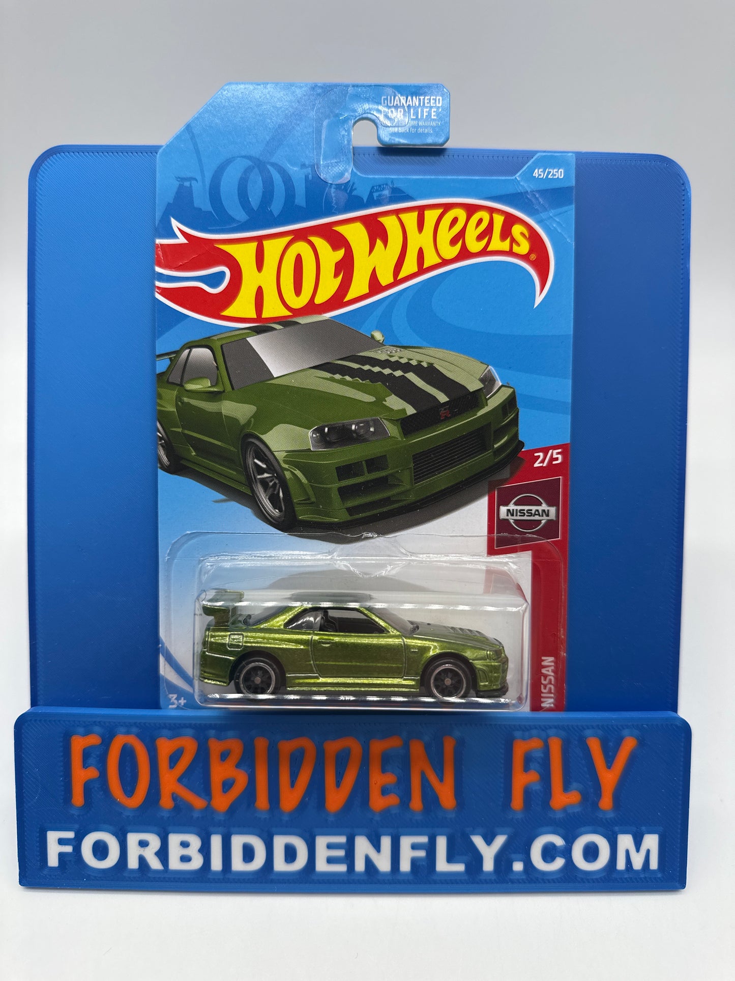 Hot Wheels Super Treasure Hunt - 2019 B Case - Nissan Skyline GT-R (BNR34) *BAD CARD*