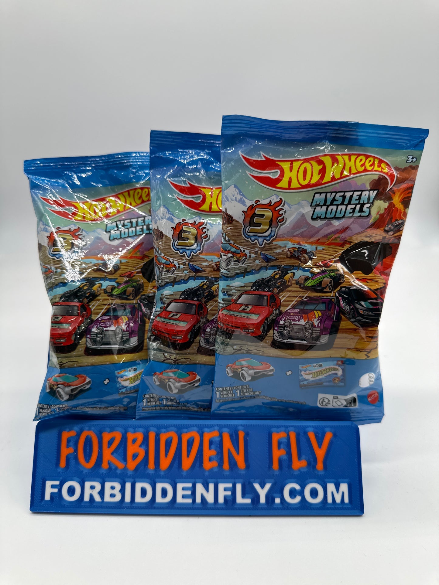 Hot Wheels 2024 Mystery Models Baggie - Series 3 Chase Set of 3 (#1, #2, #3) - ‘84 Audi Sport Quattro, ‘89 Porsche 944 Turbo and Subaru WRX STi