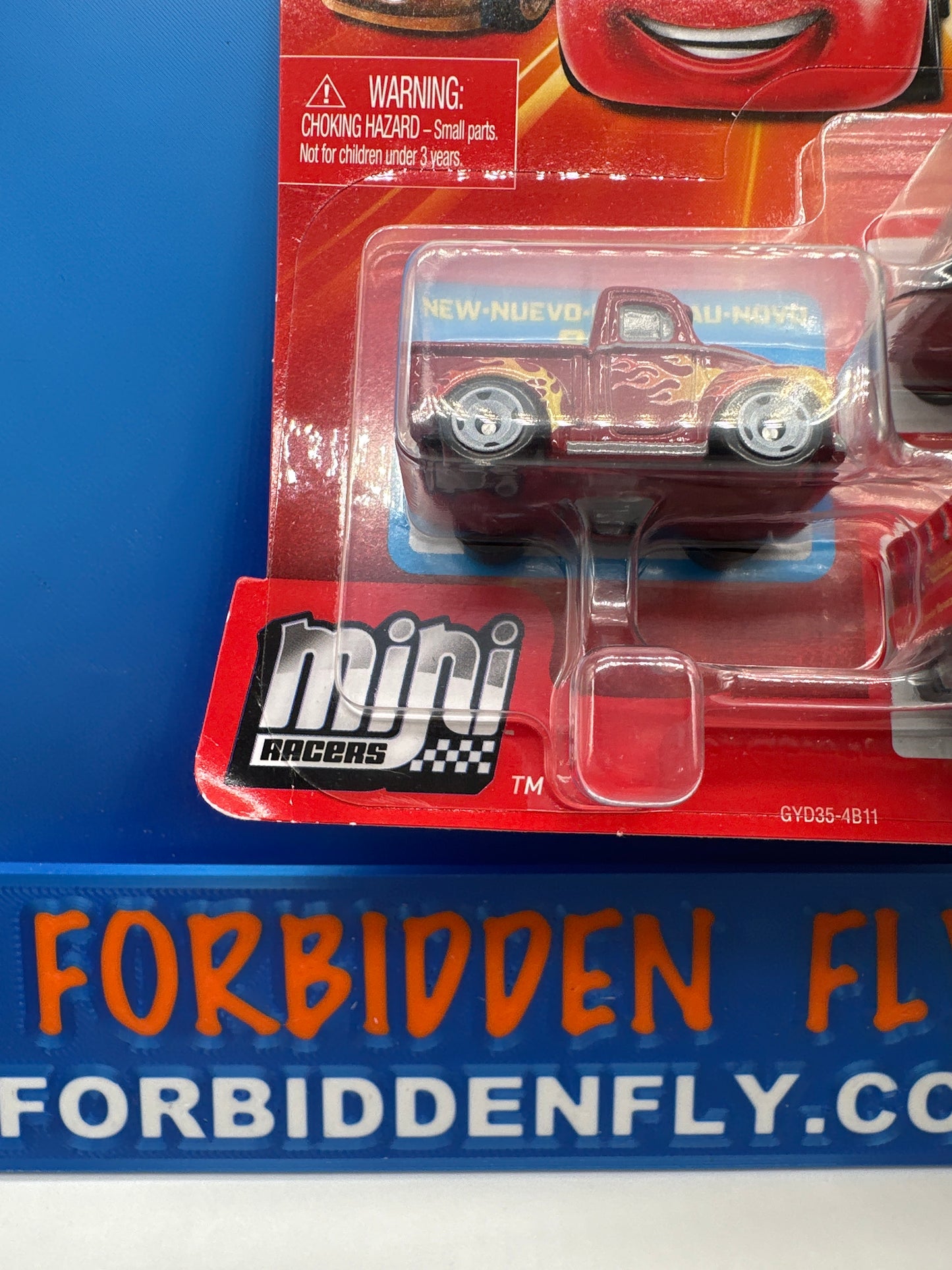 Disney Pixar Cars Movie - Metal Mini Racers 3 Pack - 2021 Release - Hot Rod Smokey, River Scott and McQueen
