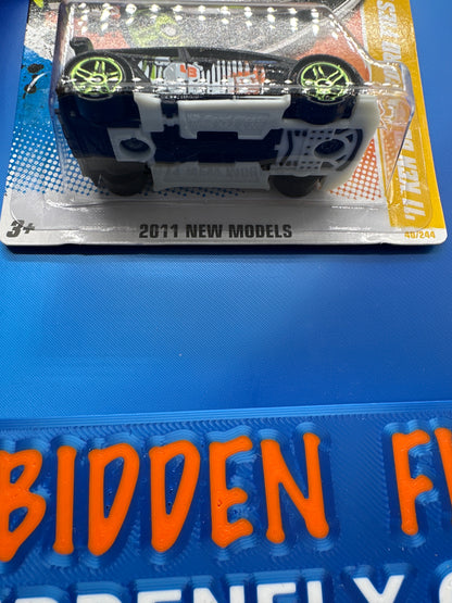 Hot Wheels 2011 Factory Sticker - ‘11 Ken Block Ford Fiesta - Black