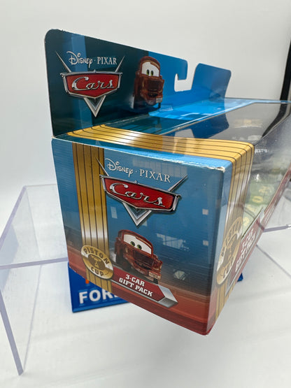Disney Pixar Cars Movie - Piston Cup 3 Car Multipack Gift Pack - Eye Change Richard Clayton Kensington, Fred, & Marco Axlebender