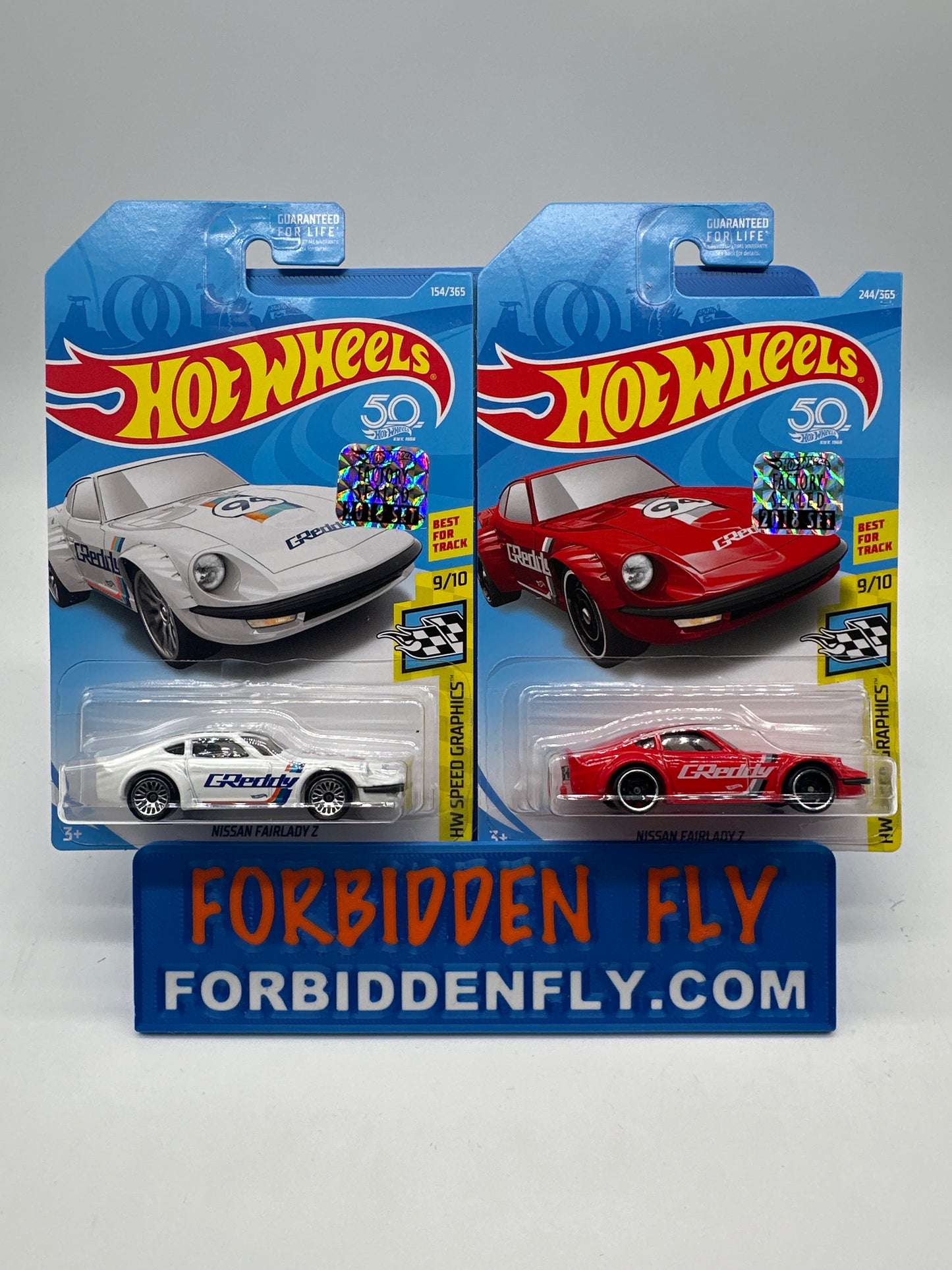 Hot Wheels Mainline - Factory Stickered 2018 - Nissan Fairlady Z - Lot Of 2