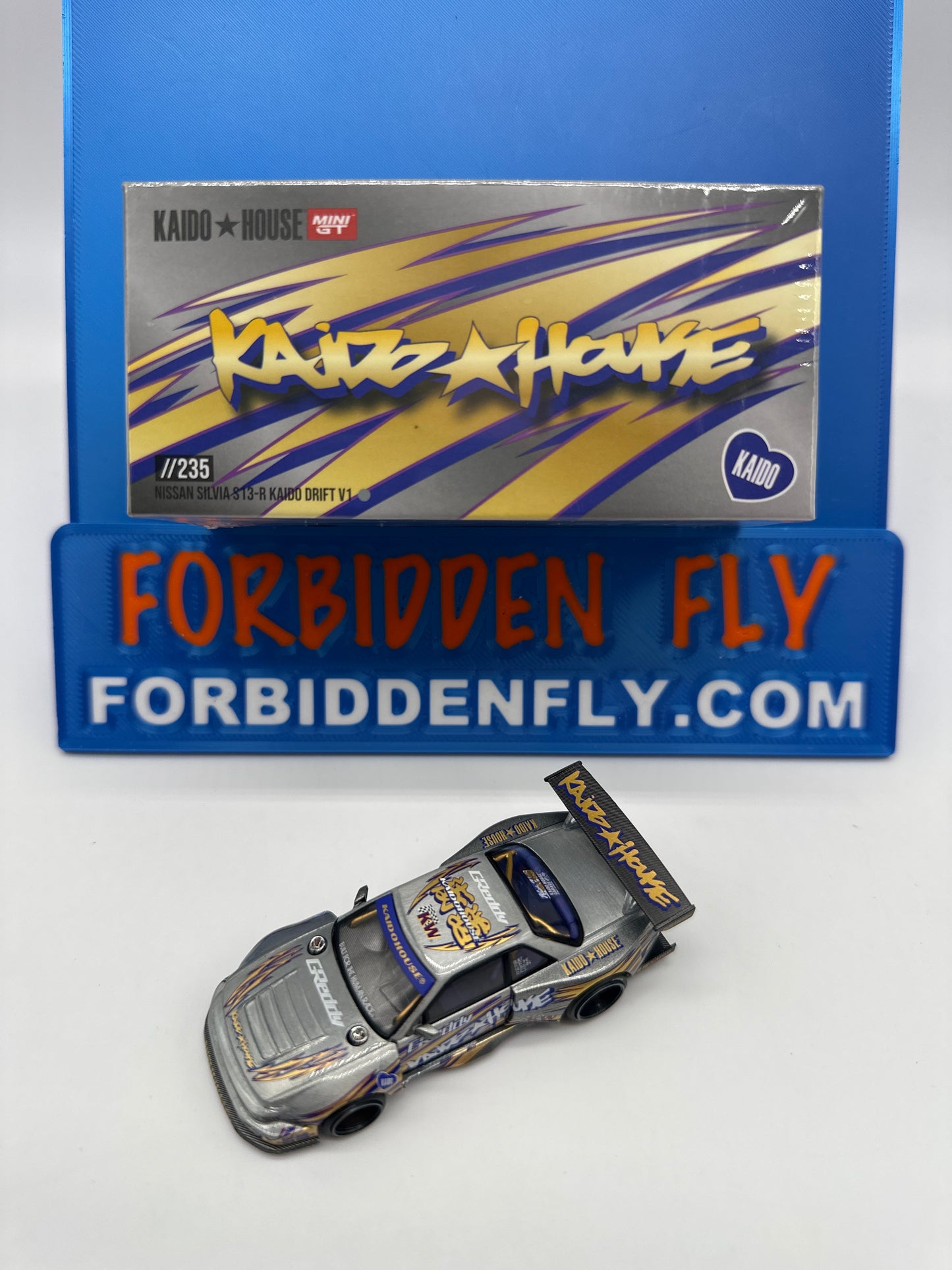 Kaido House (x MiniGT) - Raw Chase #235 - Nissan Silvia S13-R Kaido Drift V1
