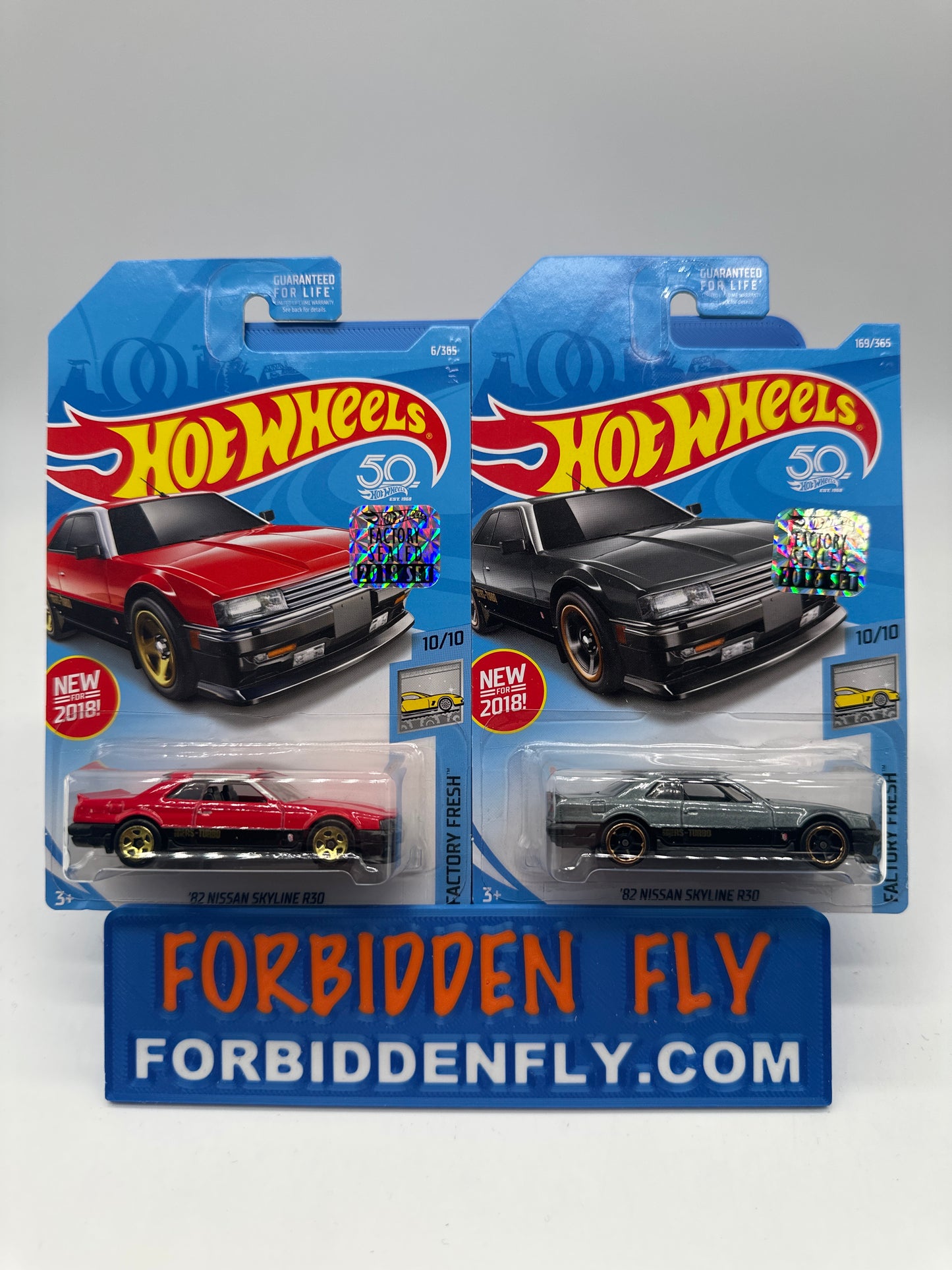 Hot Wheels Mainline - Factory Stickered 2018 - ‘82 Nissan Skyline R30 - Lot Of 2