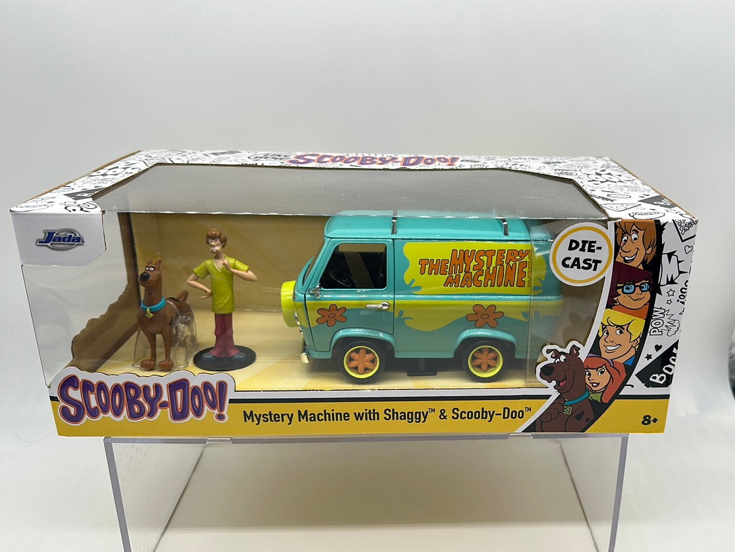 Jada 1:24 Scale - The Mystery Machine with Shaggy & Scooby Doo Figures