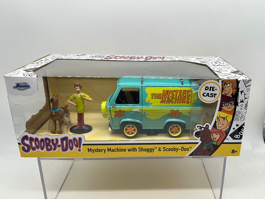 Jada 1:24 Scale - The Mystery Machine with Shaggy & Scooby Doo Figures