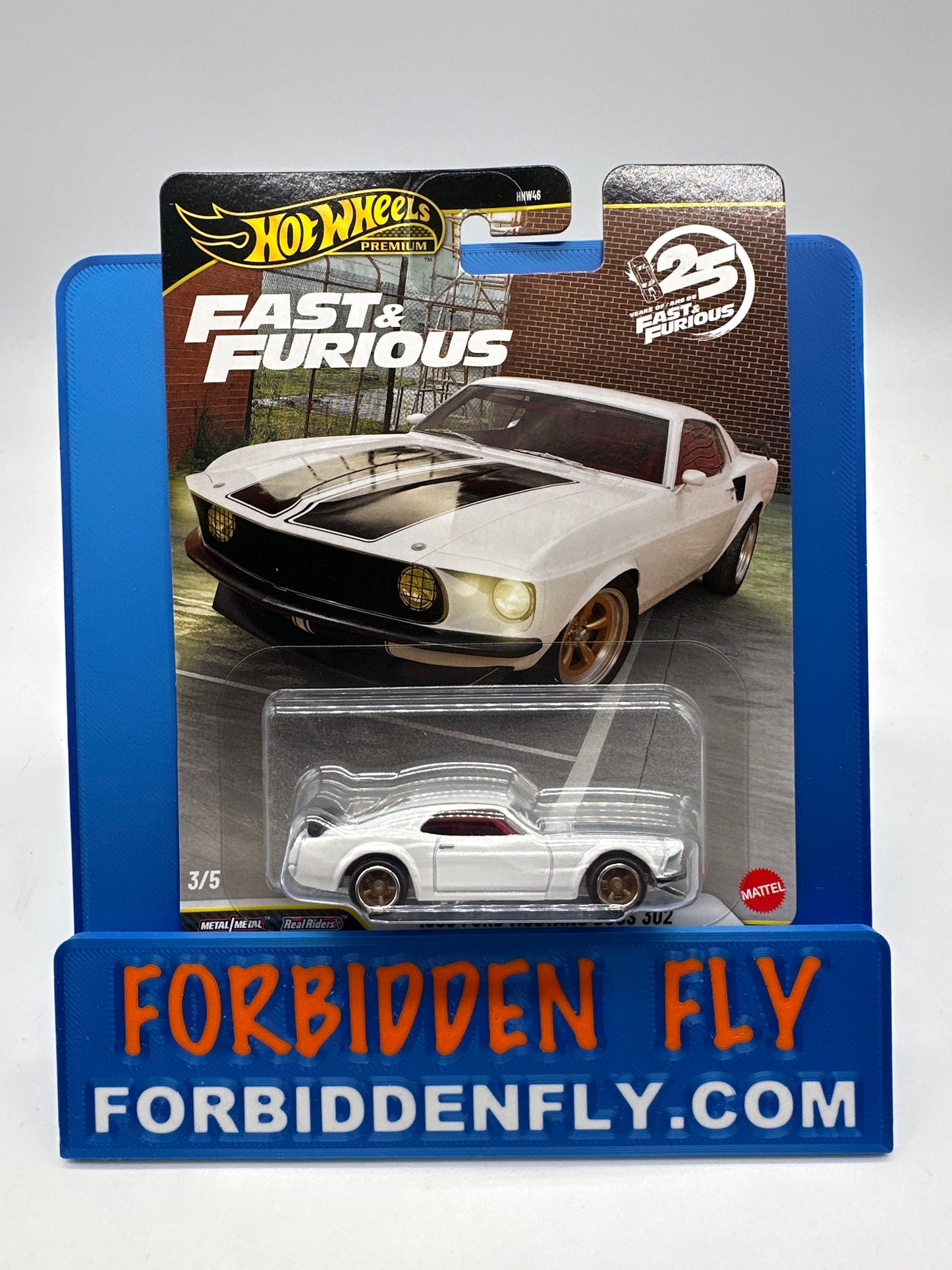 Hot Wheels Premium - 2026 Fast & Furious - 25 Years Of Fast & Furious #3/5 - 1969 Ford Mustang Boss 302