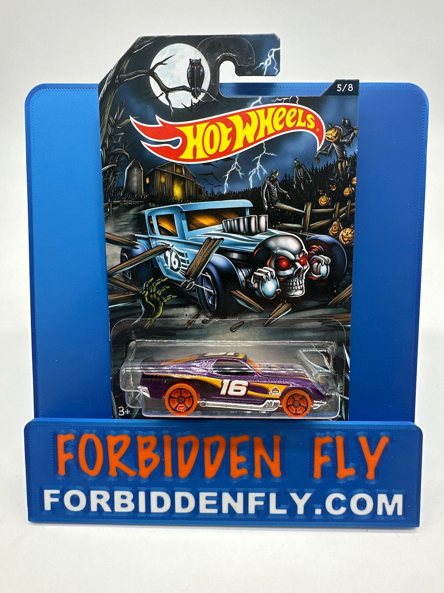 Hot Wheels - 2016 Halloween Series - Complete Set of 8