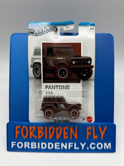 Hot Wheels Silver Series 2026 - Pantone Series 2 #6/6 - ‘67 Ford Bronco - Single Car