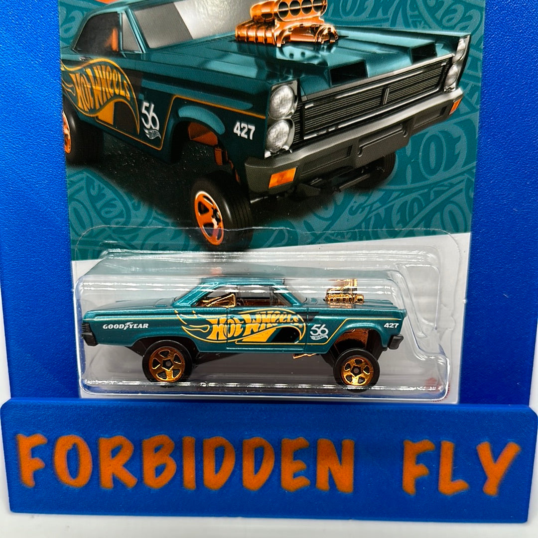 Hot Wheels Mainline - 2024 56th Anniversary - Pearl & Chrome - ‘65 Mercury Comet Cyclone