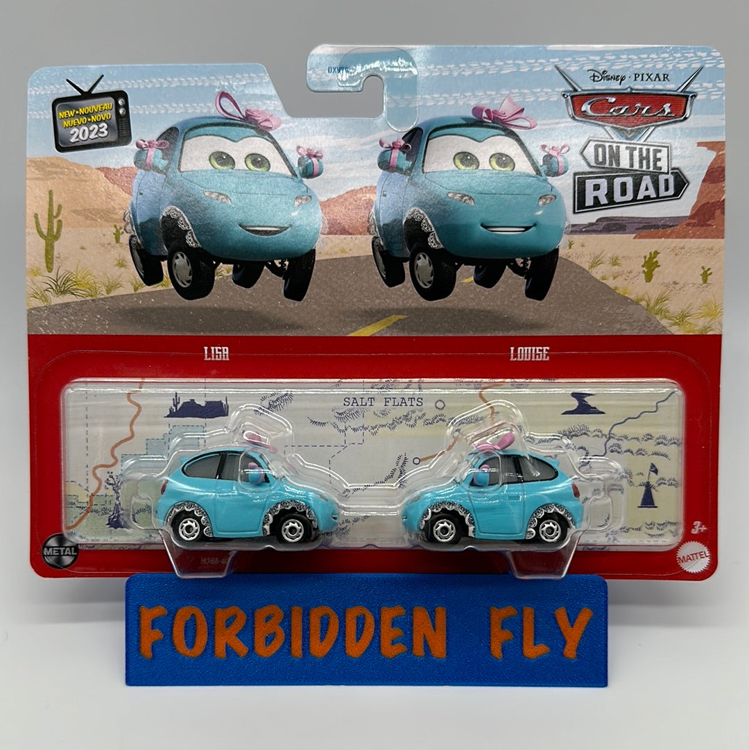 Disney Pixar Cars On the Road - Two Pack - Lisa & Louise