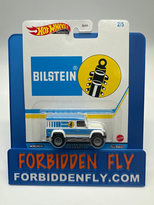 Hot Wheels Premium - Pop Culture 2021 Speed Shop Garage Series Single #2/5 - Bilstein Land Rover Defender 110 Hardtop