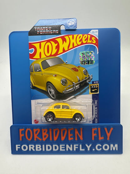 Hot Wheels Mainline - Factory Stickered 2024 - TransFormers Bumblebee - Lot Of 2