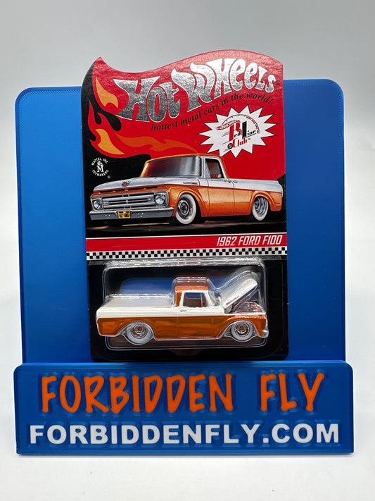 Hot Wheels RLC Red Line Club - 2022 Release - Orange 1962 Ford F100