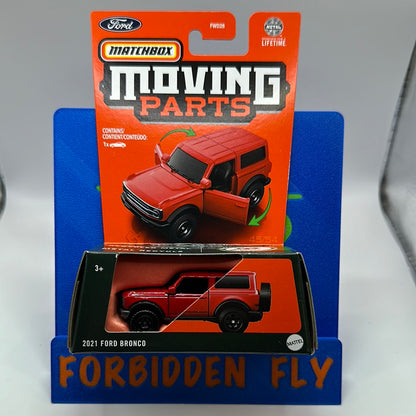 Matchbox Moving Parts Series - 2021 Ford Bronco - Red