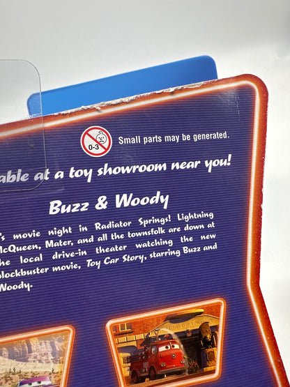 Disney Pixar Cars Movie - Supercharged Two Pack - Movie Moments Buzz & Woody (Toy Story)