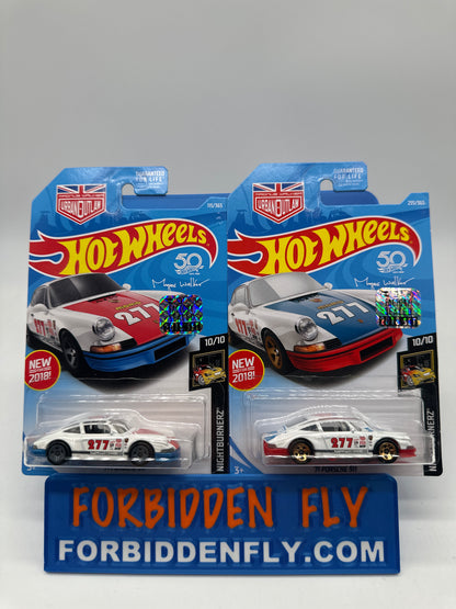 Hot Wheels Mainline - Factory Stickered 2018 - ‘71 Porsche 911 Magnus Walker Urban Outlaw - Lot Of 2
