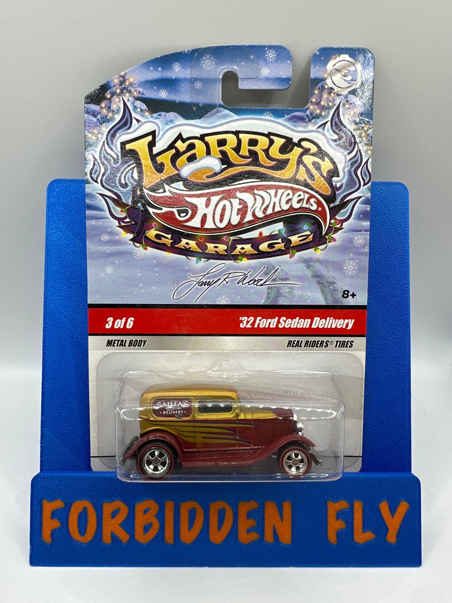 Hot Wheels Premium - Larry’s Garage Holiday Series #3/6 - Santa’s Delivery ‘32 Ford Sedan Delivery