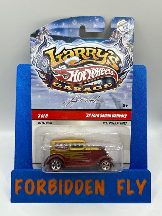 Hot Wheels Premium - Larry’s Garage Holiday Series #3/6 - Santa’s Delivery ‘32 Ford Sedan Delivery