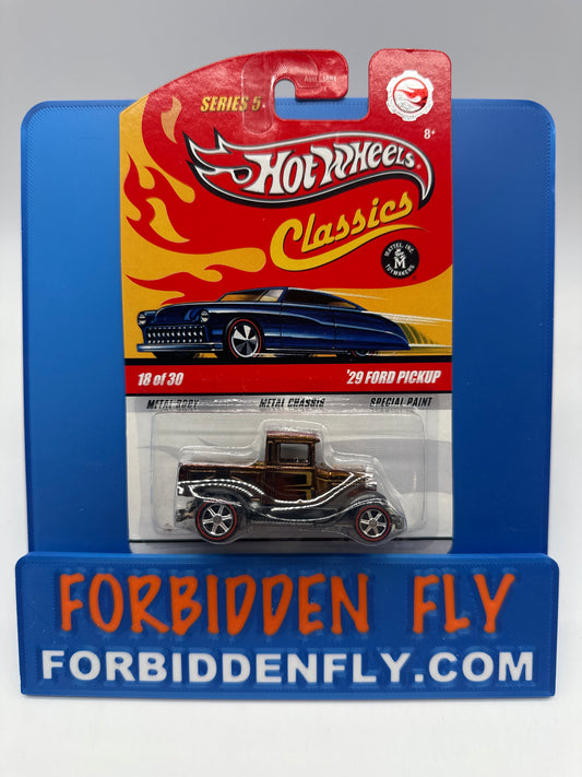Hot Wheels Classics CHASE - Series 5 #18 of 30 - Brown ‘29 Ford Pickup