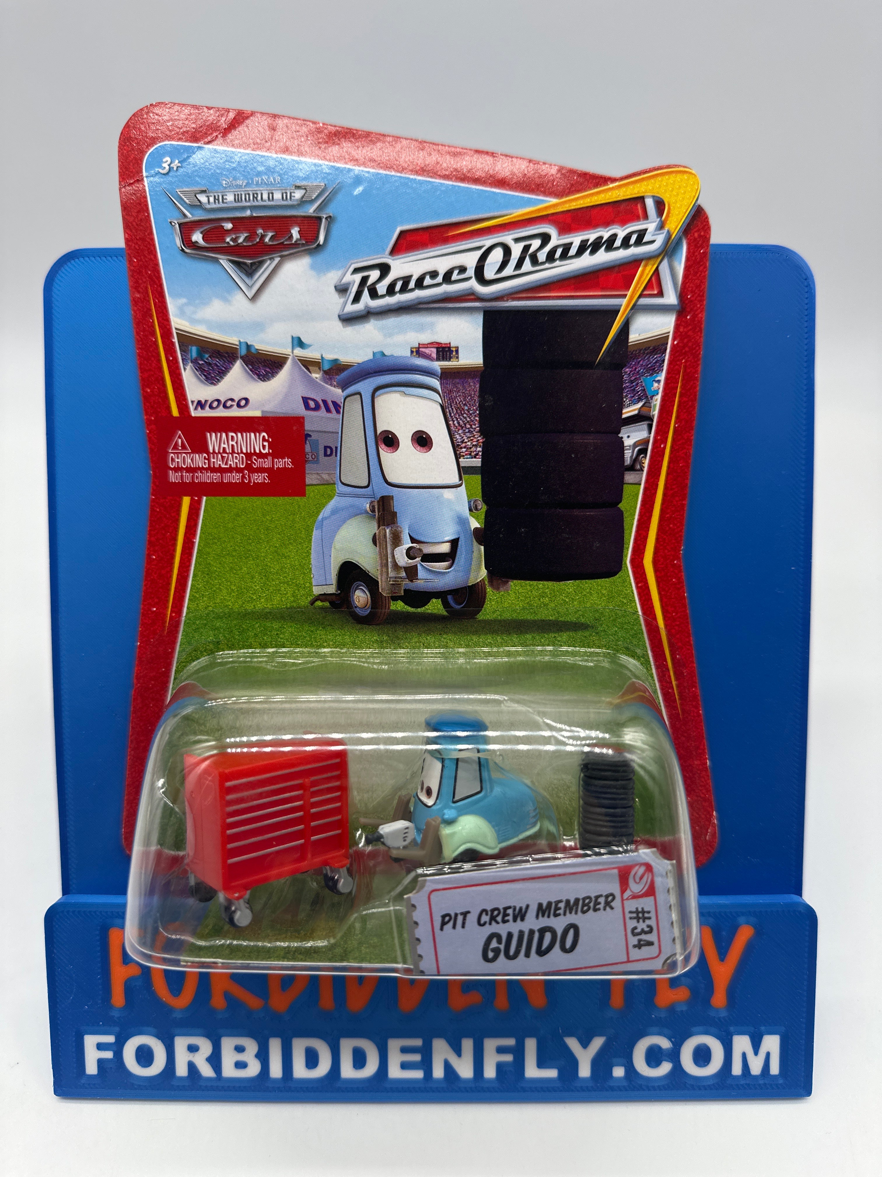 Disney Pixar Cars Movie - Race O Rama - Pit Crew Member Guido ...