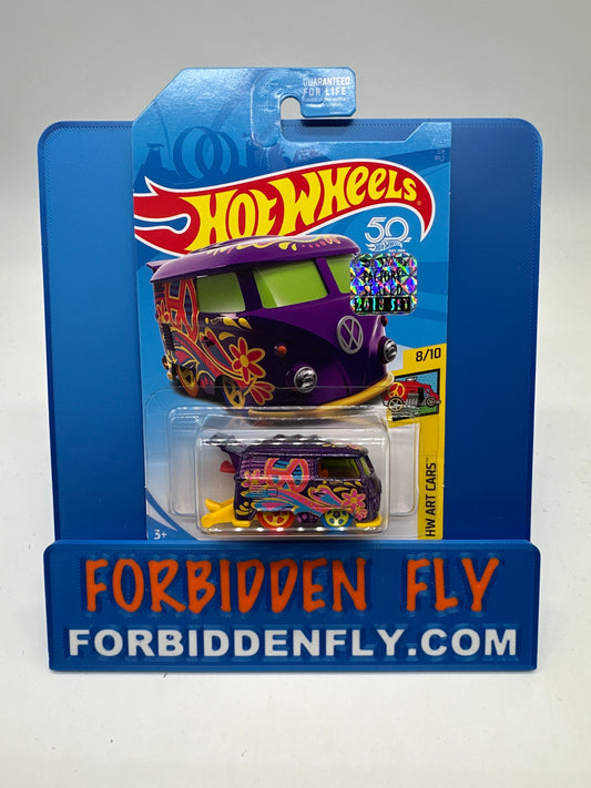 Hot Wheels Regular Treasure Hunt - Factory Stickered 2018 J Case - Kool Kombi