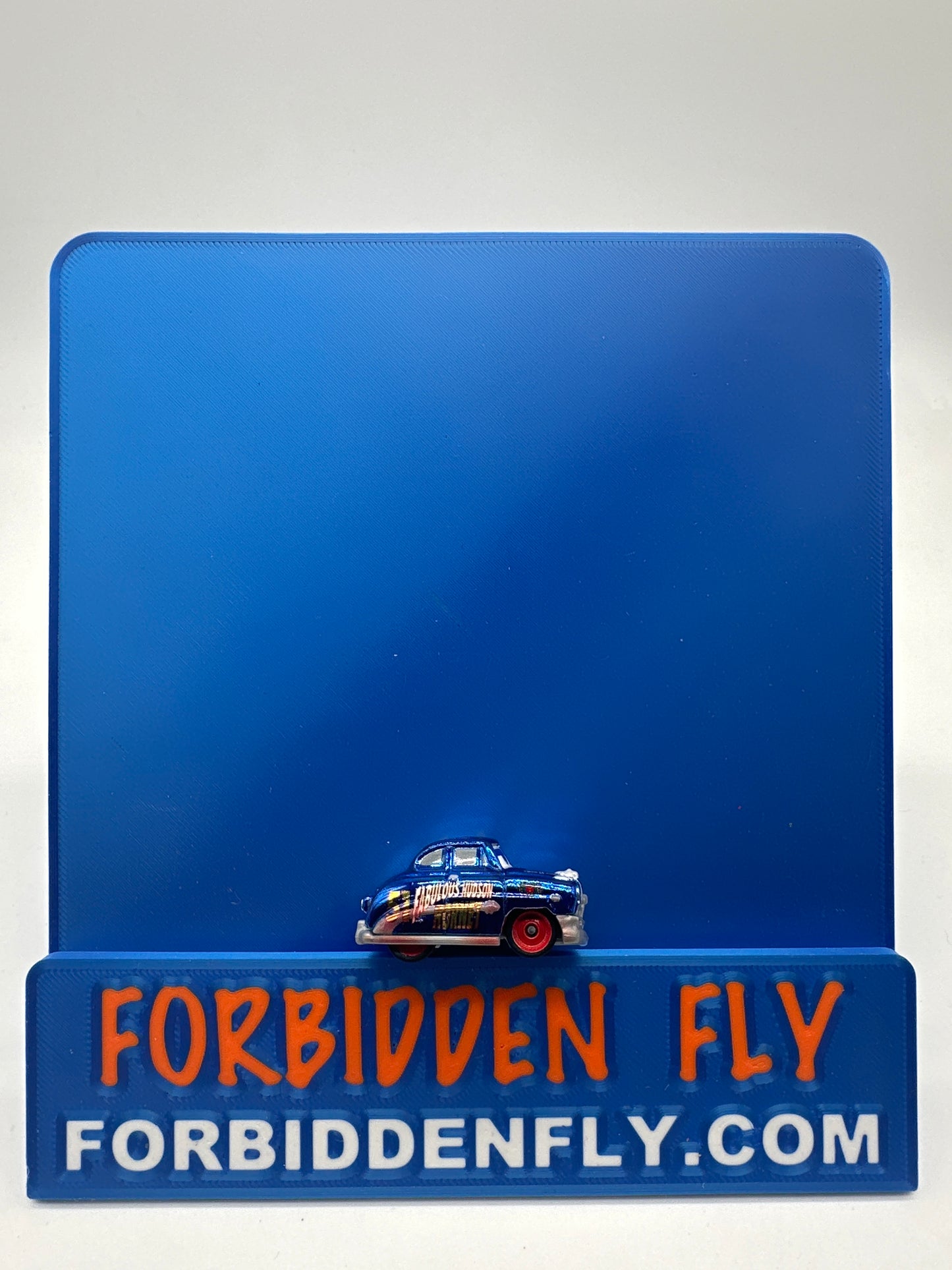 Disney Pixar Cars Movie Metal Mini Racers - Metallic Dirt Track Fabulous Hudson Hornet - Loose