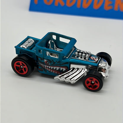 Hot Wheels 2018 Mystery Models Baggie - Series 3 #2 - Blue Bone Shaker