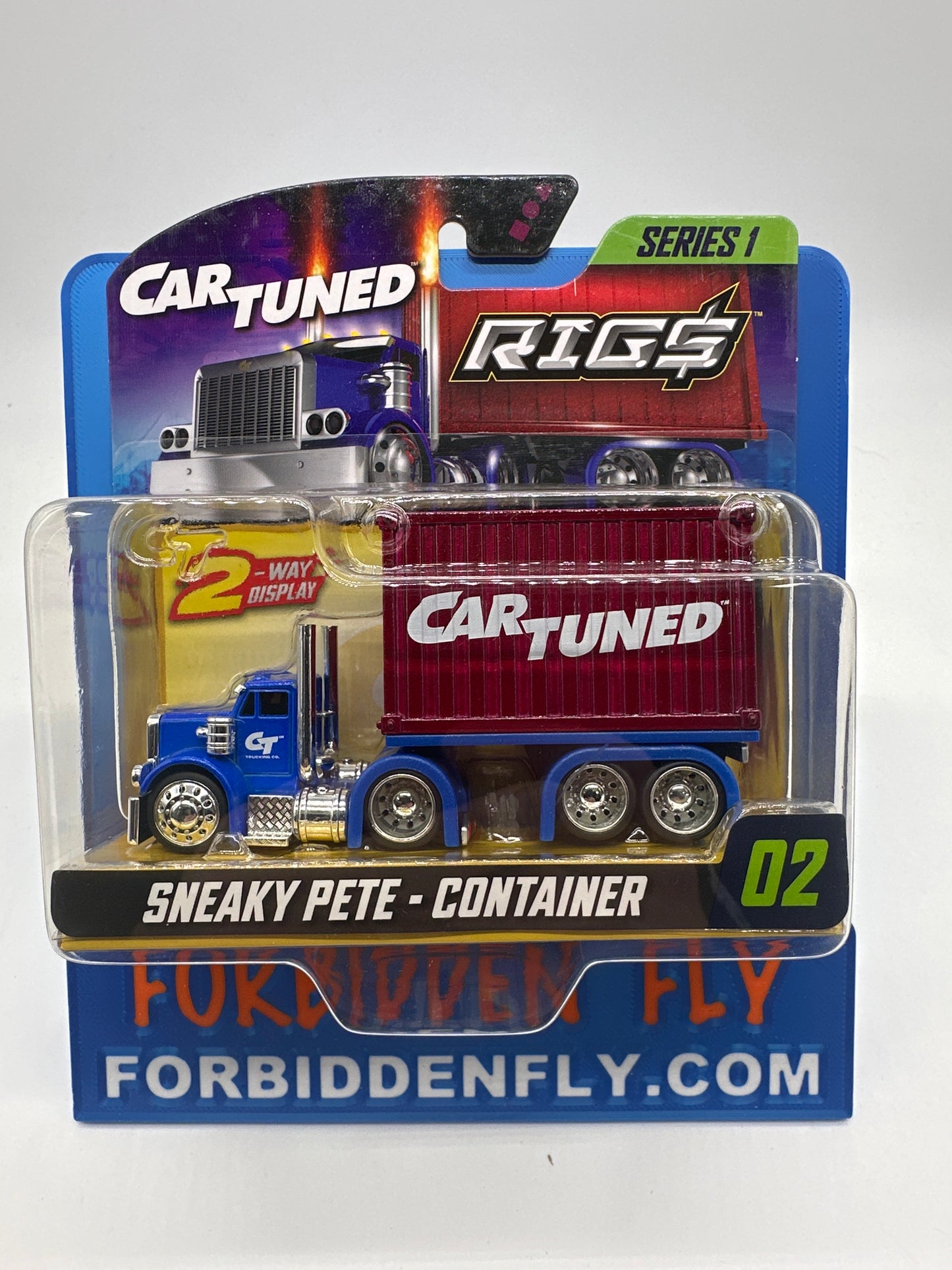 CarTuned - Rigs (Rig$) Series 1 - #02 Sneaky Pete - Blue & Red