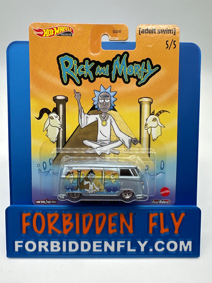 Hot Wheels Premium - Pop Culture 2021 Rick & Morty Series Single #5/5 - Volkswagen T1 Panel Bus