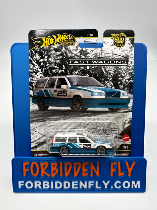 Hot Wheels Car Culture Premium - 2025 Fast Wagons Series - #3/5 - Volvo 850 Estate