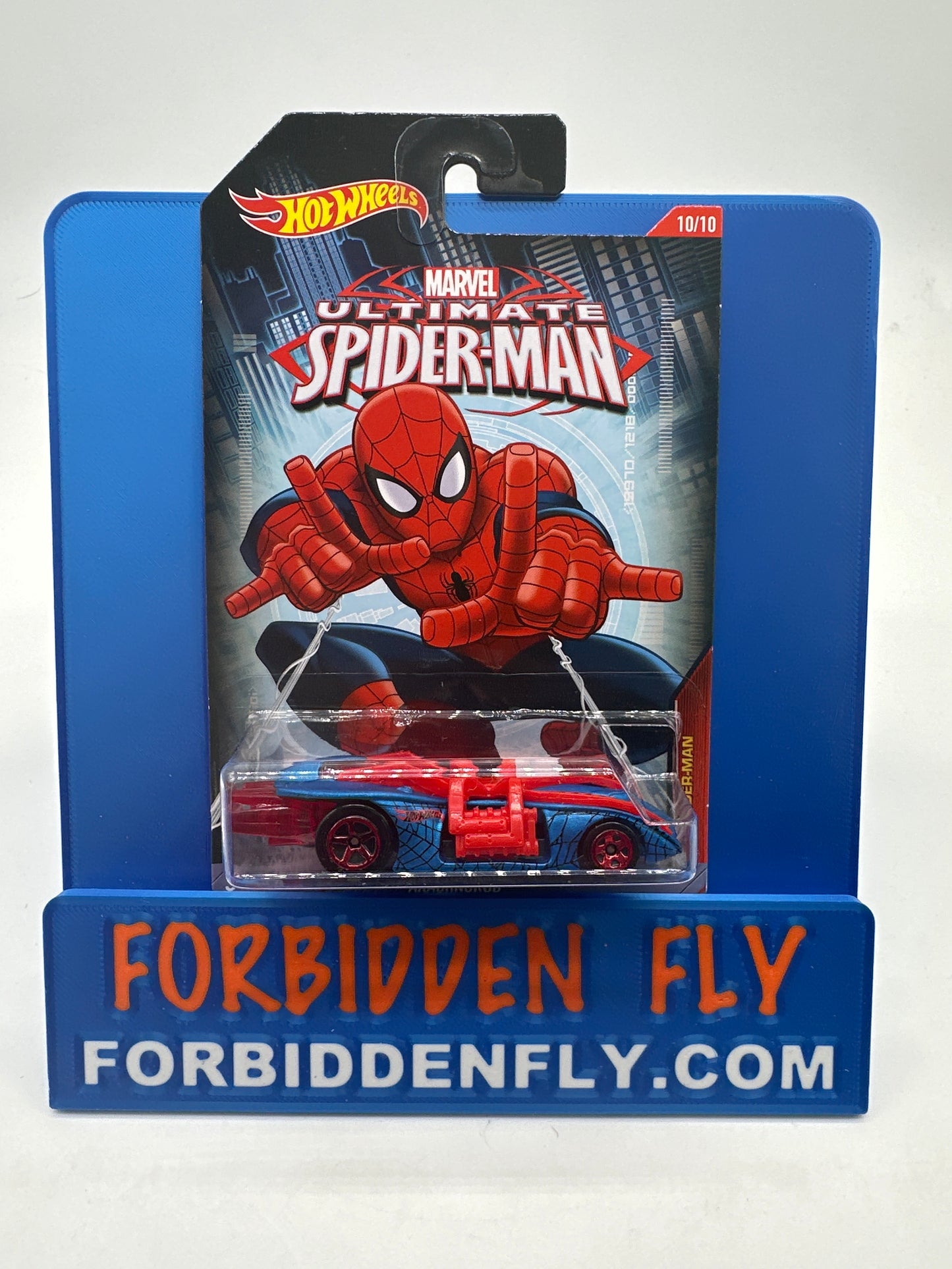 Hot Wheels - 2015 Wal Mart Exclusive Marvel Ultimate Spider-Man Series - Complete Set of 10