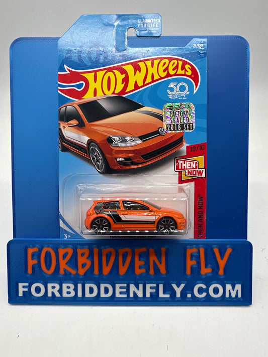 Hot Wheels Mainline - Factory Stickered 2018 - Volkswagen Golf MK7