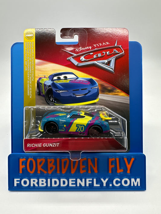 Disney Pixar Cars Movie - “Next Gen” Piston Cup Racers Series - Richie Gunzit