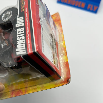 Hot Wheels Monster Jam - 2009 Monster Duo Series - Matching Monster Truck and Hot Wheels Bone Shaker